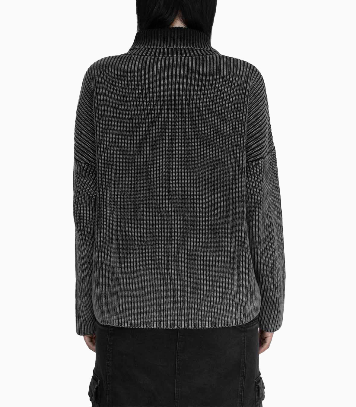 Triple Zip Cardigan