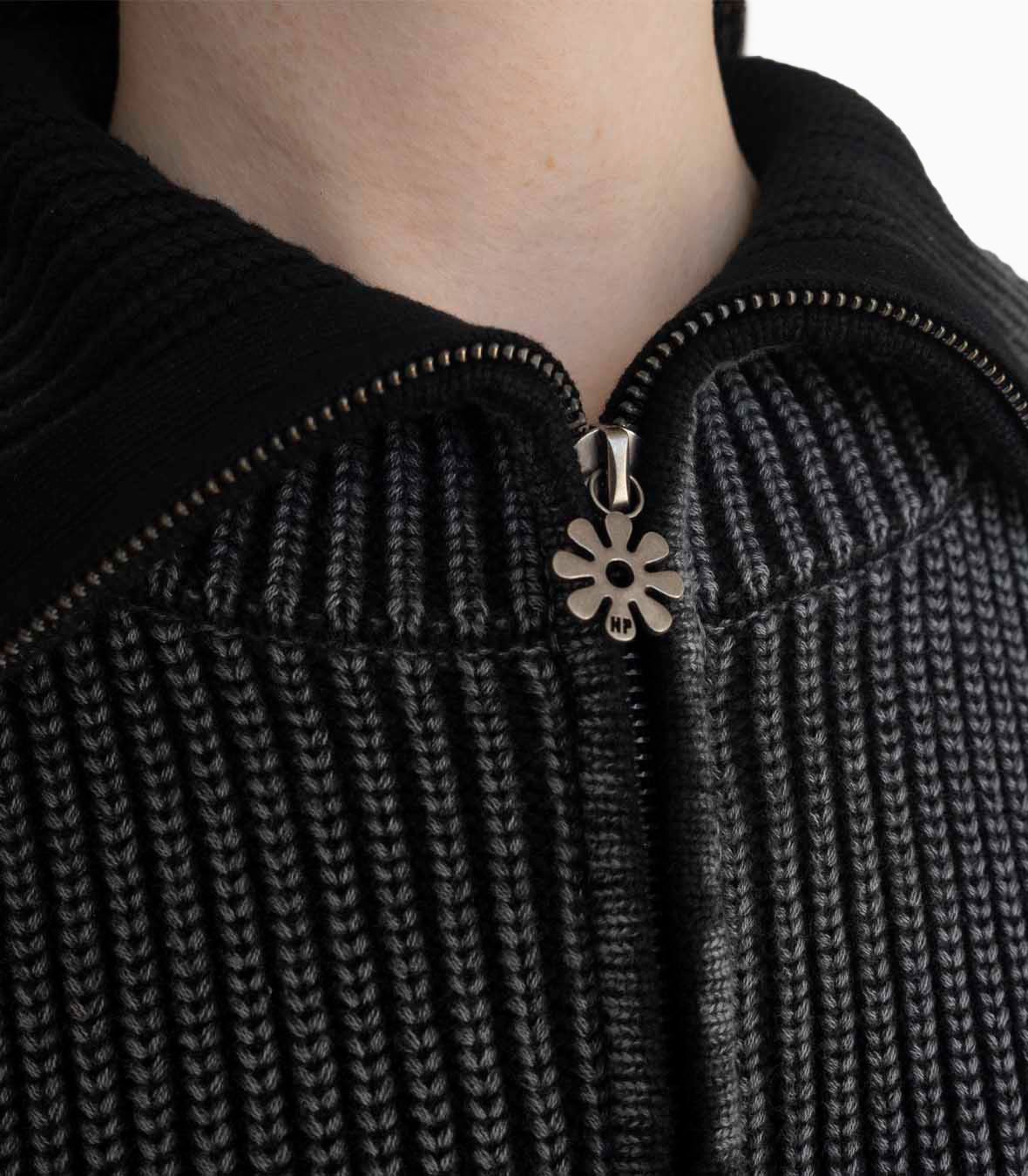 Triple Zip Cardigan