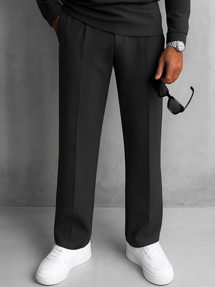 Modern Polo and Pants Sporty Set