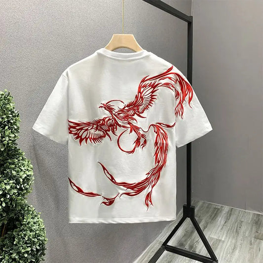 Phoenix Embroidered Tee